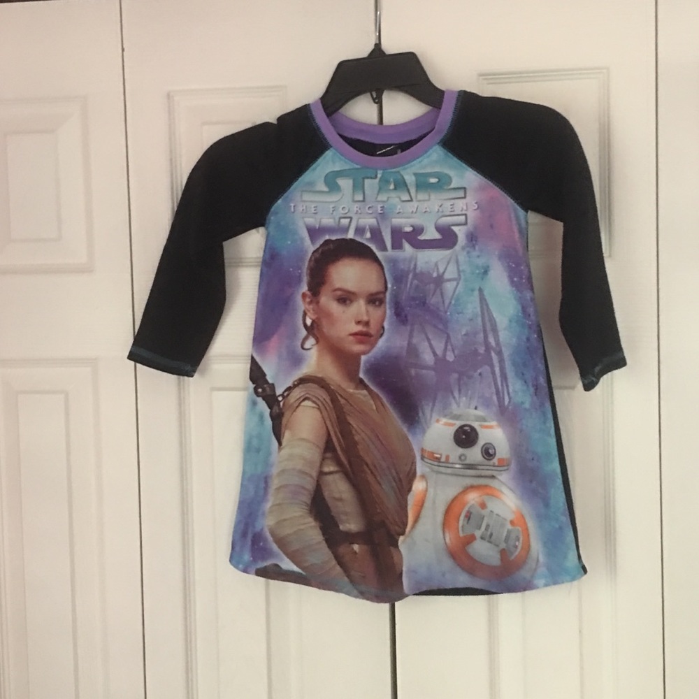 Estar Wars Pijama Dress 💙🖤💜